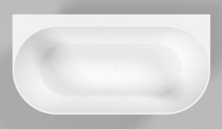 Ванна из искусственного камня Whitecross Pearl B 0215.155078.200 155x78см белый матовый